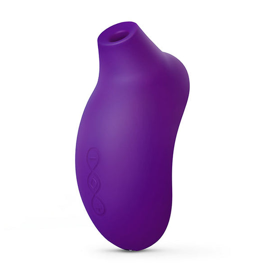 Sona 2 Cruise Lelo luchtdrukvibrator in paars siliconen met bedieningsknoppen