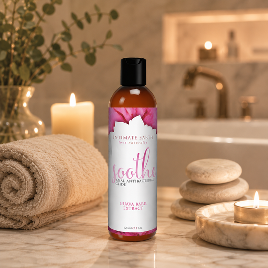 Soothe natuurlijk anaal glijmiddel op waterbasis van Intimate Earth