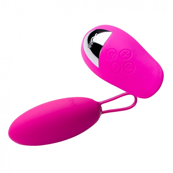 Close-up van bedieningsknoppen op paarse Spot vibrator met gebruiksvriendelijke interface