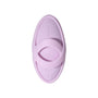 Bovenkant met gekruiste vingerlussen en bedieningsknop, Svakom Echo 2 in Pink Lilac