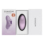 Geopende doos met de vingervibrator in het vak, Svakom Echo 2 in Pink Lilac