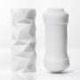 Tenga 3D Polygon in twee aanzichten: sculpturaal buitenkant en gladde binnenkant