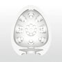 Tenga Egg Clicker binnenkant met nopjes- en cirkeltextuur in doorsnede