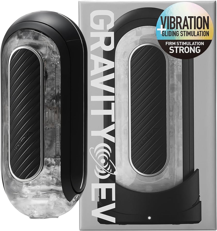 Tenga Flip Zero Gravity wit model met USB-oplaadkabel en gebruiksaanwijzing