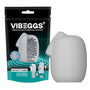 Close-up detail van Vibeggs bedieningsknoppen en gladde oppervlaktestructuur voor optimale ervaring