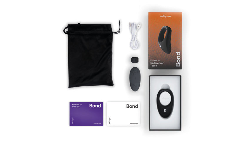 We-Vibe Bond - Vibrerende cockring met app De Paarse Keizerin We-Vibe Bond - Vibrerende cockring met app De Paarse Keizerin