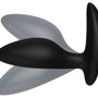 Close-up van bedieningsknoppen op We-Vibe Ditto + anale vibrator