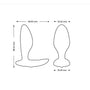 We-Vibe Ditto + verpakking met paarse vibrator en accessoires
