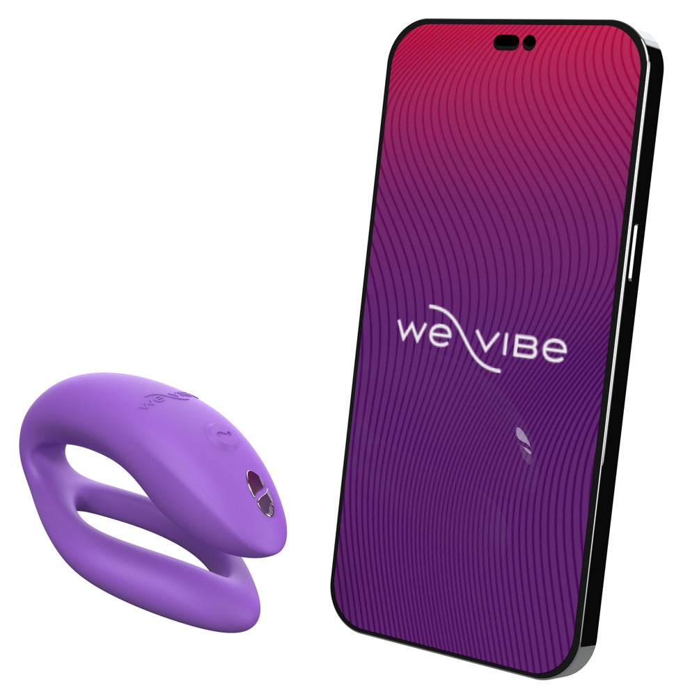 We-Vibe Sync O naast smartphone met We-Vibe app voor Bluetooth-bediening op afstand