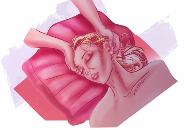 massage khiêu dâm tập thể dục tai massage