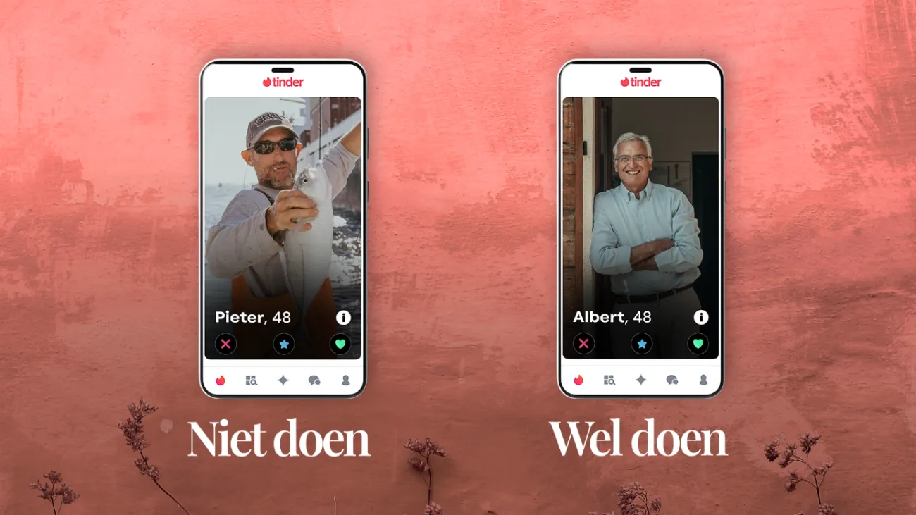 Voorbeelden Tinder profielen wat wel en wat niet doen