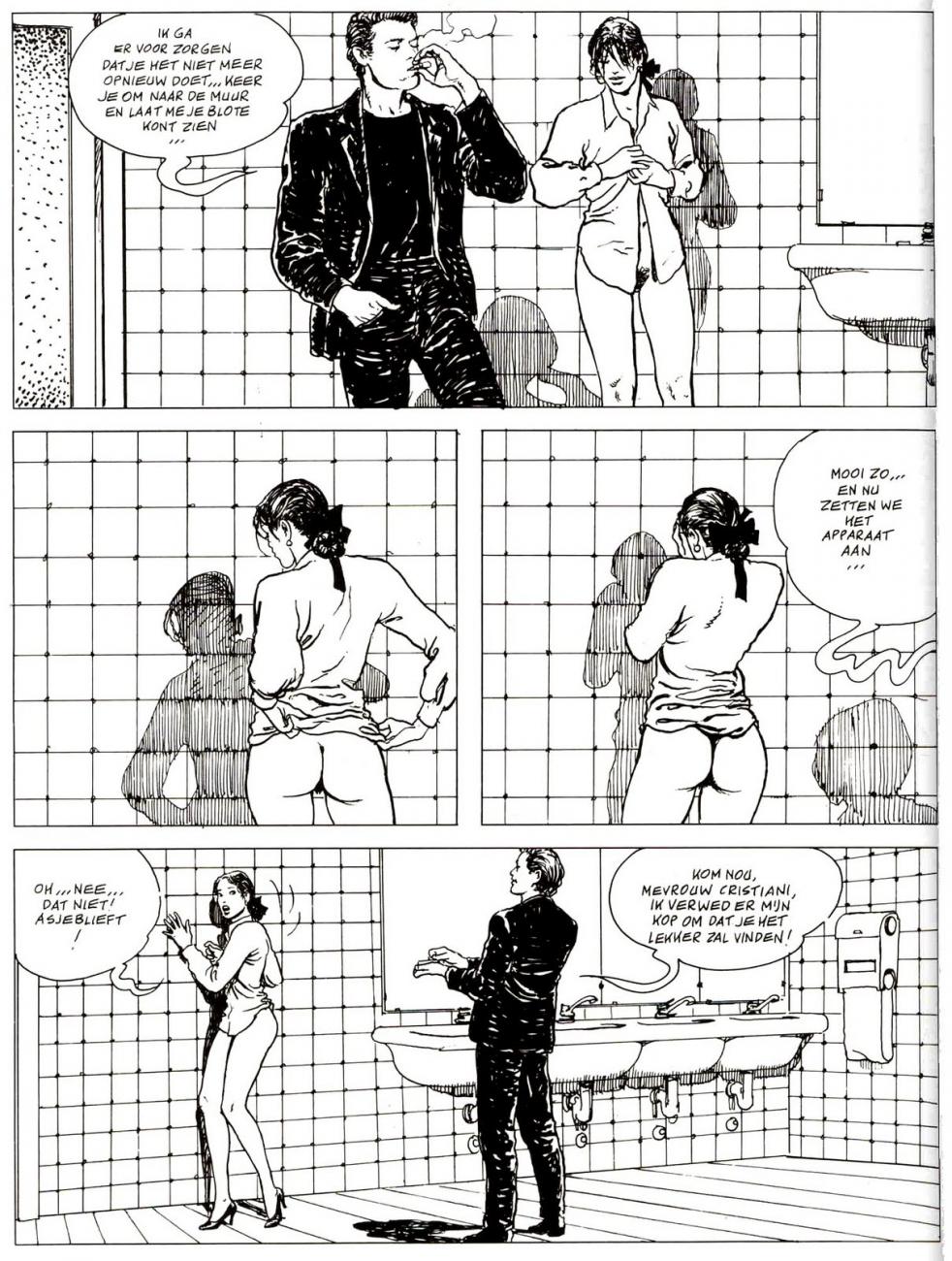 Erotische strip van Milo Manara, de Schakelaar deel 2, 12