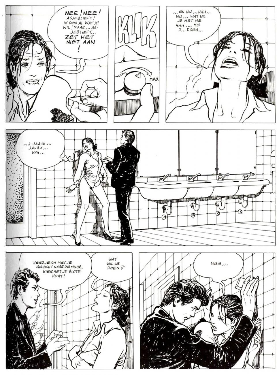 Erotische strip van Milo Manara, de Schakelaar deel 2, 13