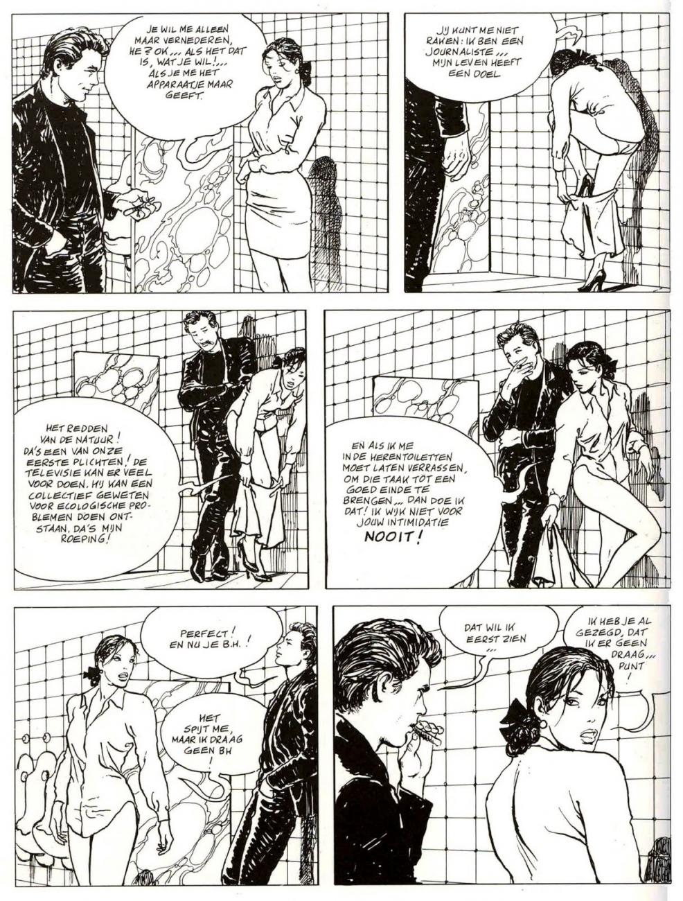 Erotische strip van Milo Manara, de Schakelaar deel 2, 6