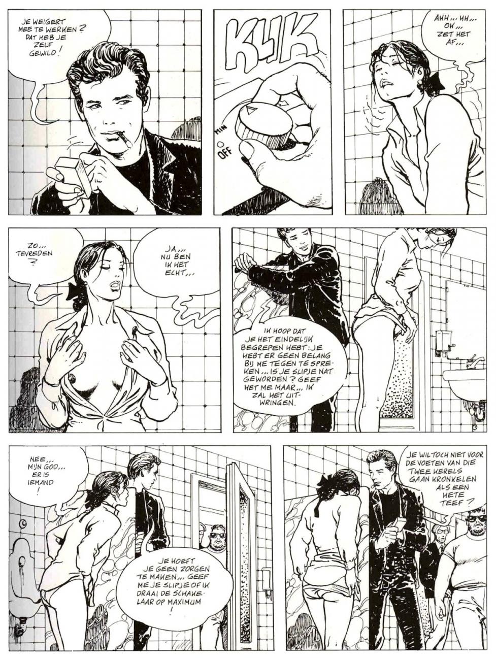 Erotische strip van Milo Manara, de Schakelaar deel 2, 7