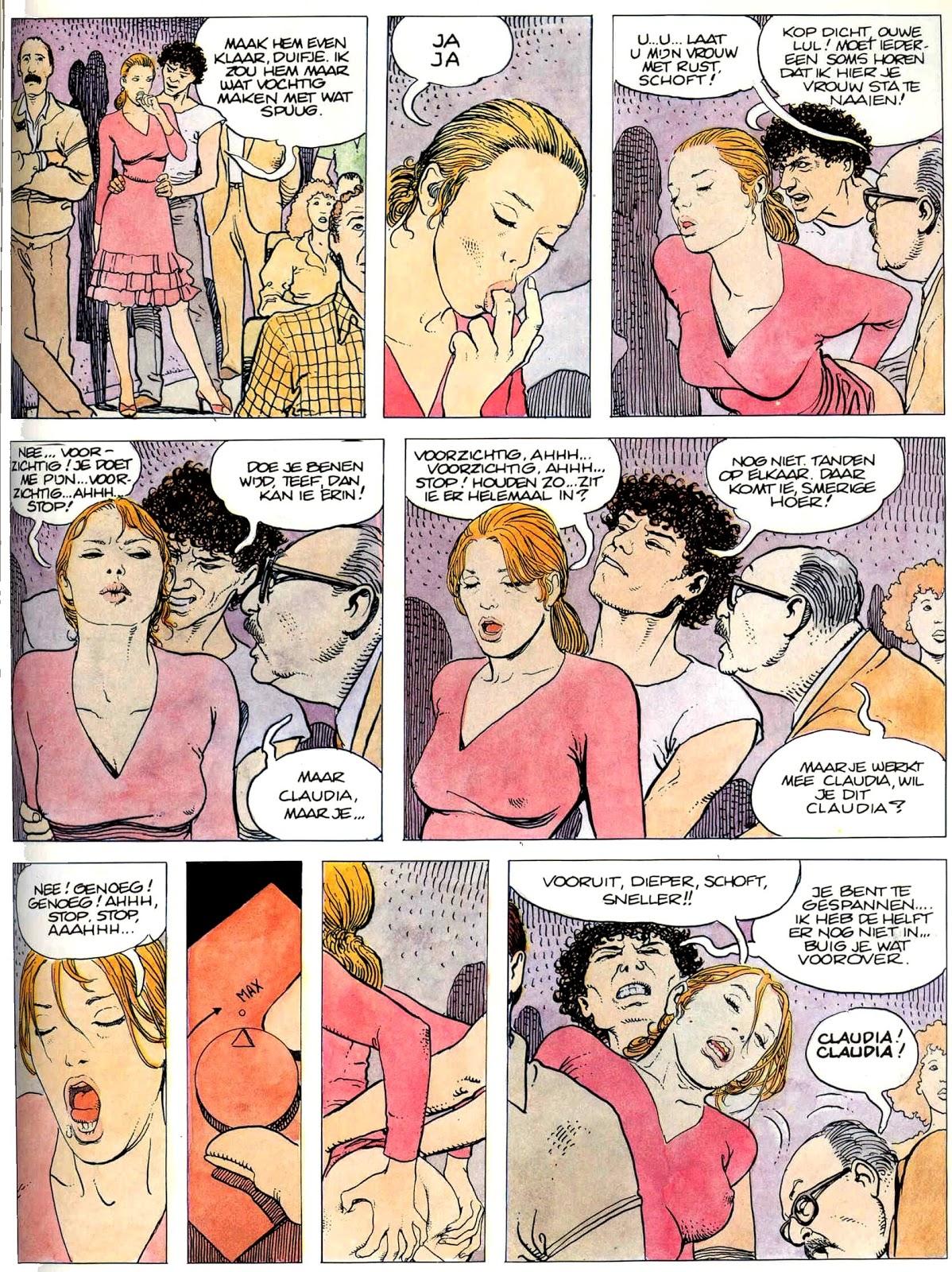Erotisch stripverhaal van hedendaagse kunstenaar Milo Manara