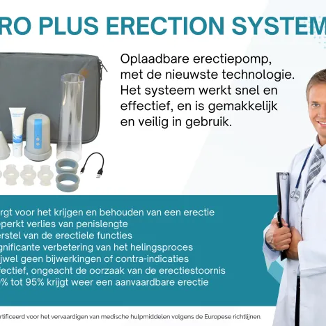Pro Plus Erection System, innovatieve erectiepomp