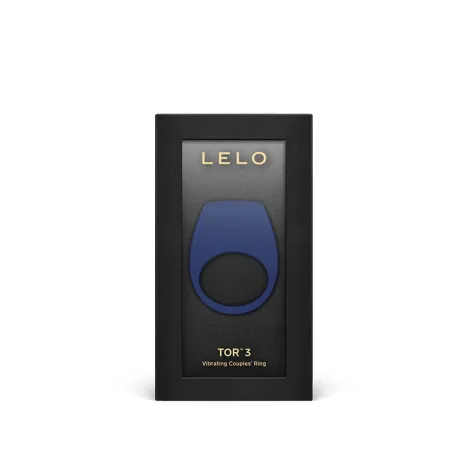 Tor 3, vibrerende cockring met app van Lelo in blauw