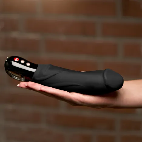 fun factory vibrator big boss black line edition in hand