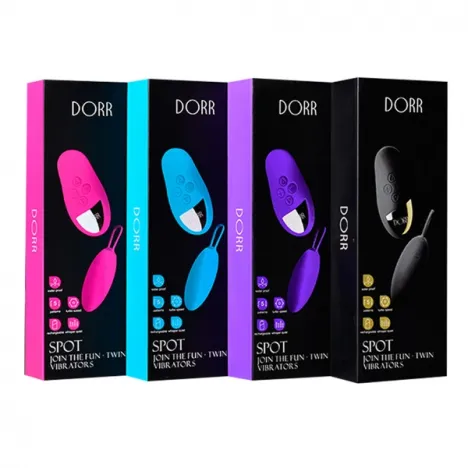 vibrerend eitje, vibrator Spot van Dorr in leuke kleuren