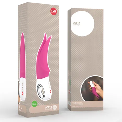 Volta Fun Factory in roze met verpakking