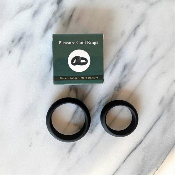 Pleasure Cool Rings, cockringen set van twee