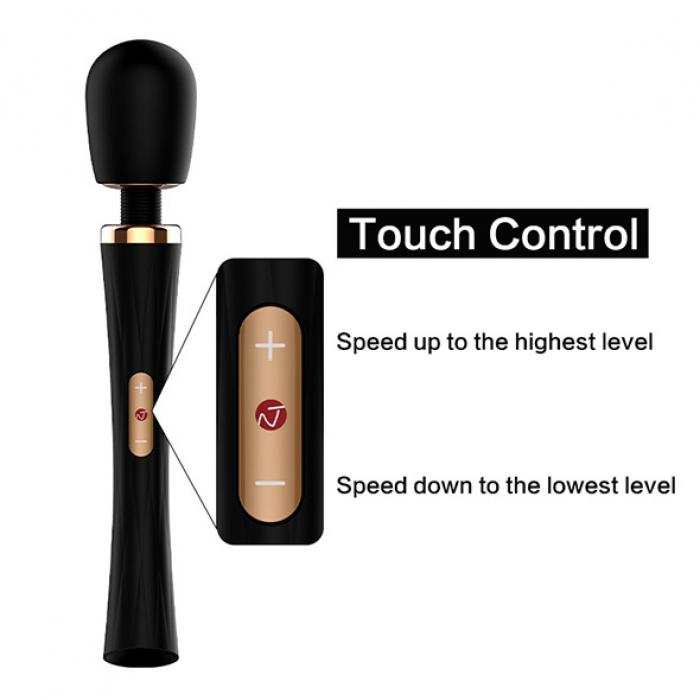 Nomi Tang Power Wand soft touch control bediening