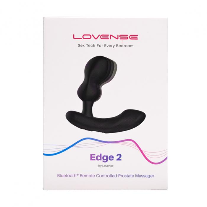 Edge 2, vibrerende prostaat massager van Lovense in verpakking