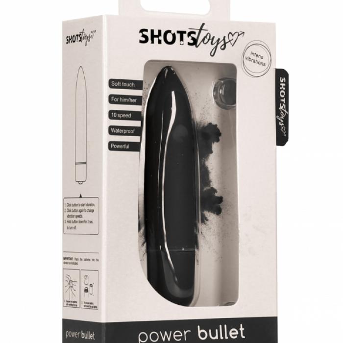 power bullet van shots toys in verpakking