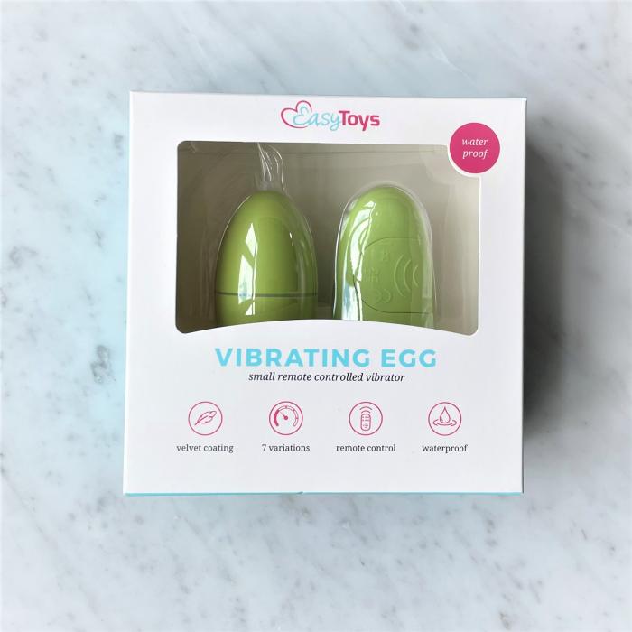 Vibrating Egg groen Easy Toys met beoordeling en test