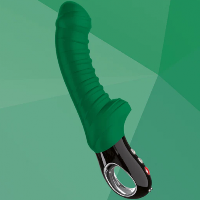 Tiger vibrator FF groen jewel