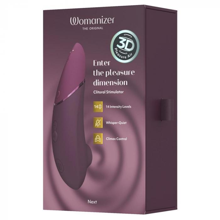 Womanizer Next paars in verpakking