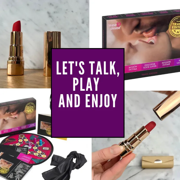 Combi Set Ultiem Verlangen reiseditie en Lippenstift Vibrator