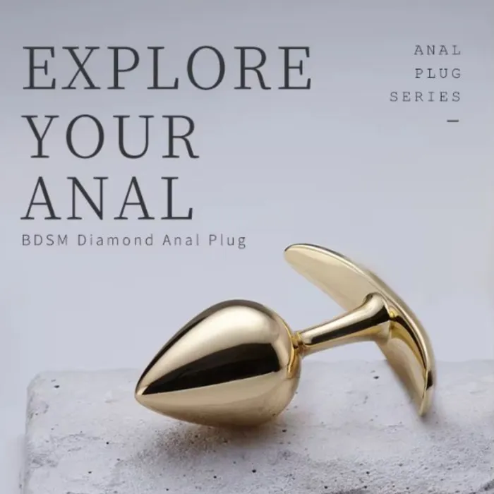 gouden buttplug