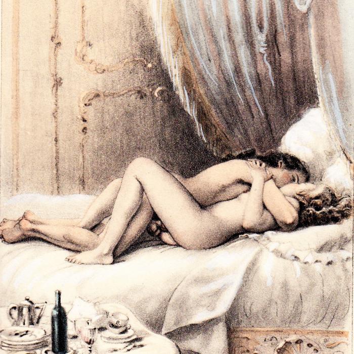 Fanny Hill erotische illustratie