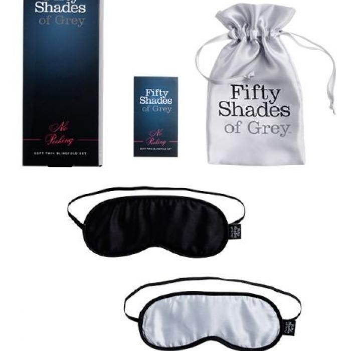 No Peeking blinddoeken: Maskers uit Collectie Vijftig Tinten Grijs, verpakking