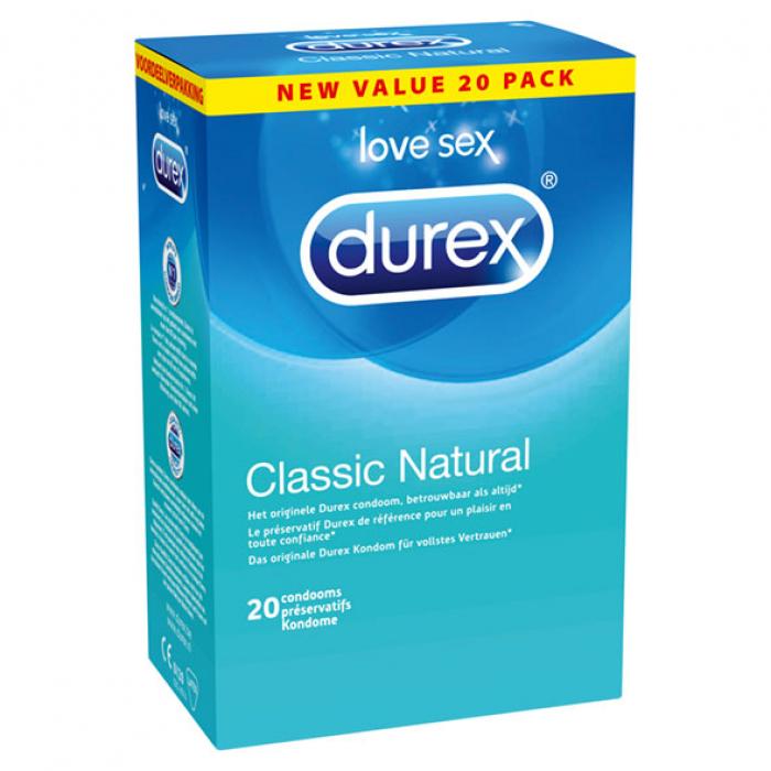 classic condooms durex 20 stuks