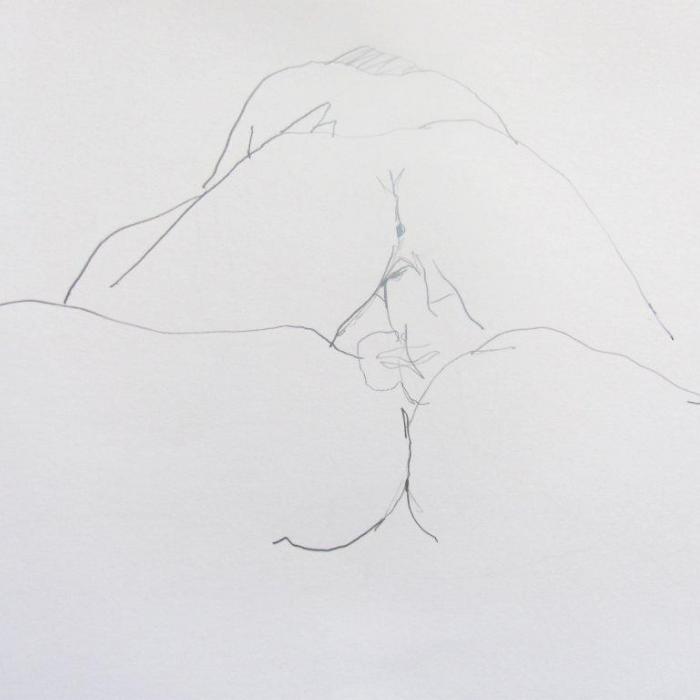 Erotische tekening van Mart Franken, no.15
