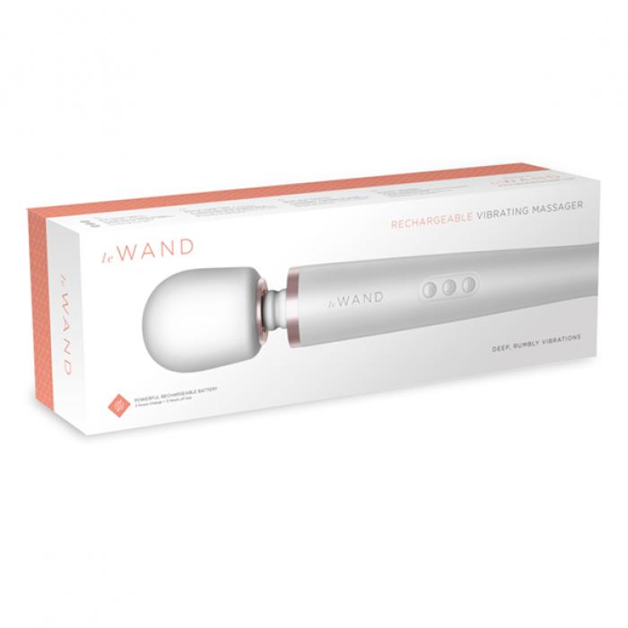 Le Wand, wand massager in verpakking