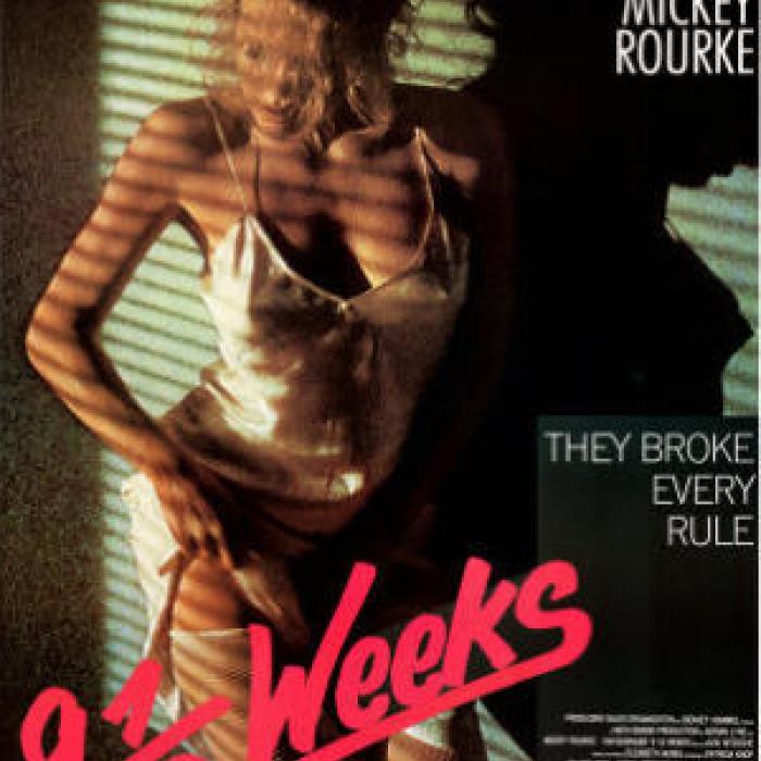 nine and half weeks, erotische film, dvd