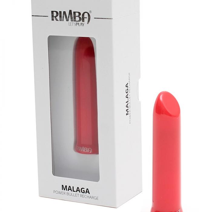 Malaga bullet vibrator van Rimba in verpakking