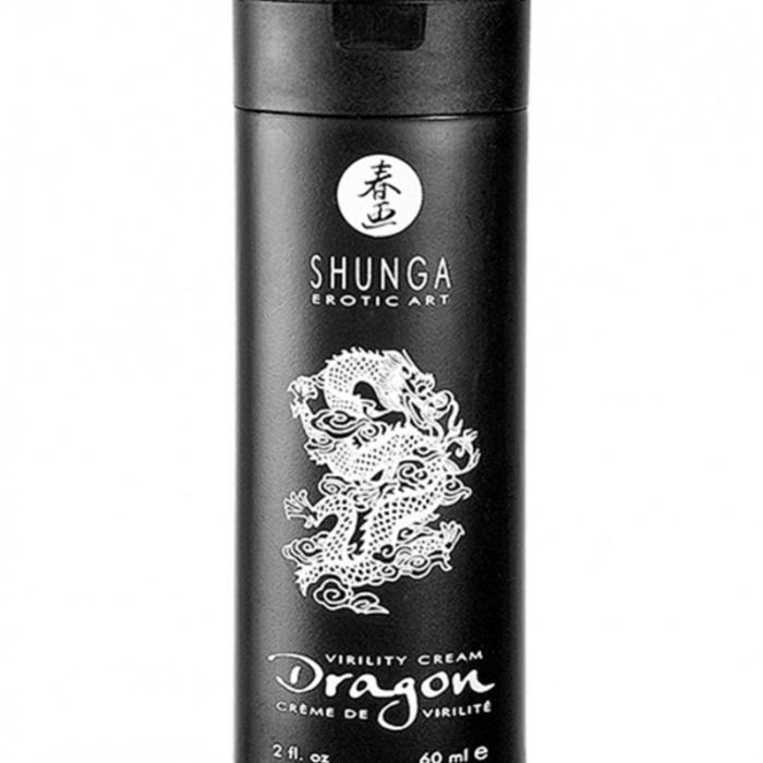 Shunga Dragon Cream, stimulerende gel voor hem en haar, fles