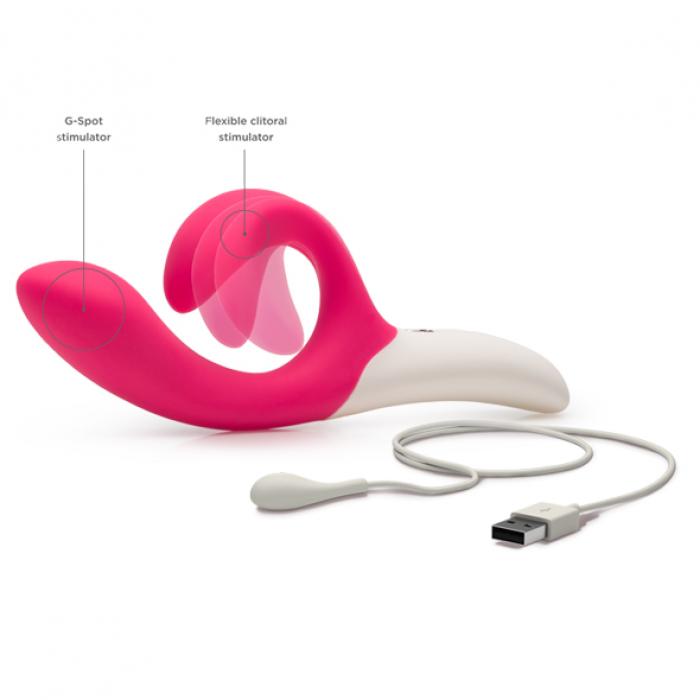 Nova, flexibele rabbit vibrator van We-vibe, oplaadbaar