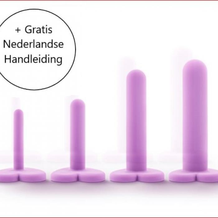 ultra zachte dilatorset met gratis Nederlandse handleiding